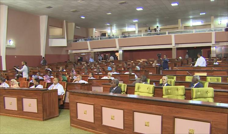 غرفة مجلس الشيوخ بالبرلمان الموريتاني