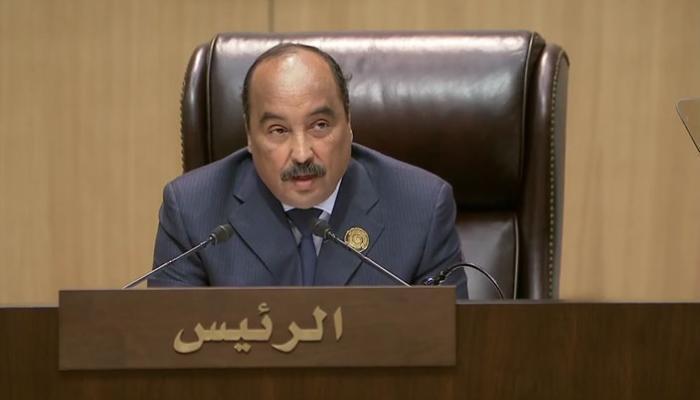 الرئيس الموريتاني محمد ولد عبد العزيز.