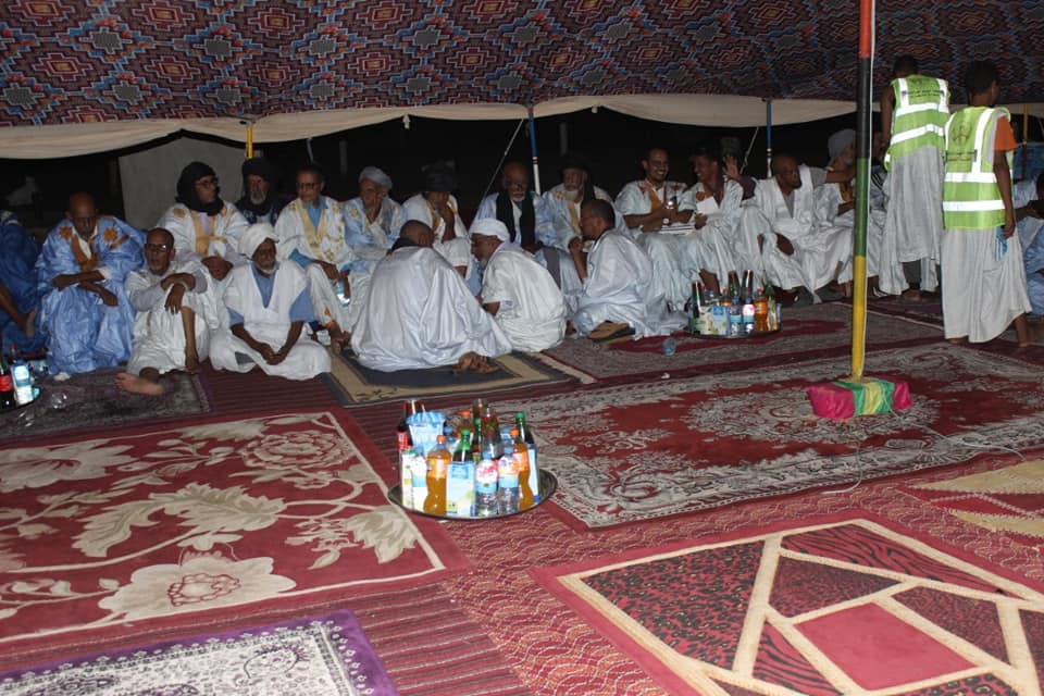 جانب من الحضور من بينهم الشاعر الكبير أحمدو ولد عبد القادر