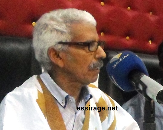 إبراهيم ولد أبتي محامي محمدو ولد صلاحي (إرشيف - السراج)