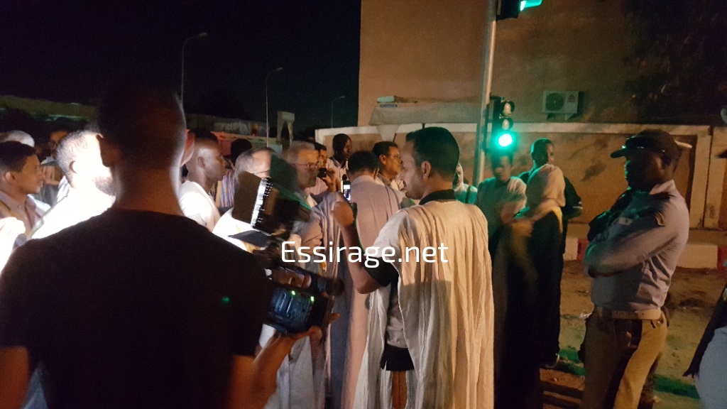 صورة من الوقفة