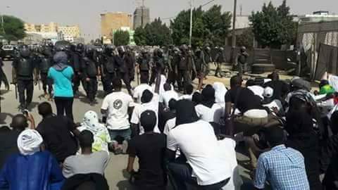 صورة من المسيرة 