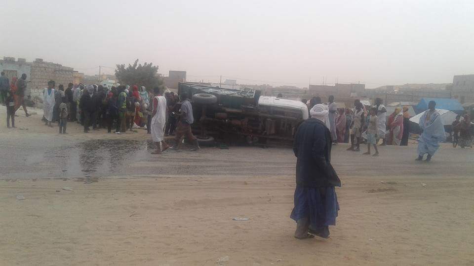 حادث السيارة مساء اليوم