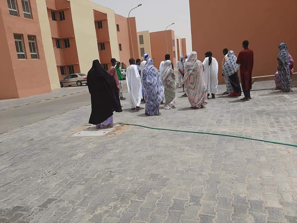 صورة من احتجات اليوم ( من ثفحة سيدى محمد الامين )
