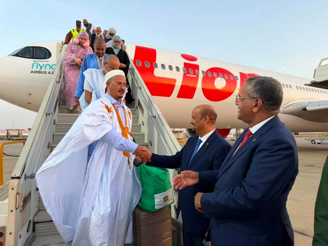 وصول الفوج الأول من الحجاج الموريتانيين