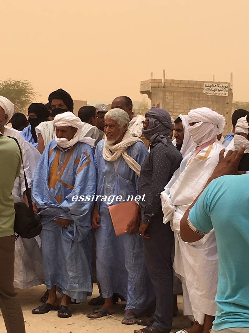جانب من الوقفة  صباح اليوم 