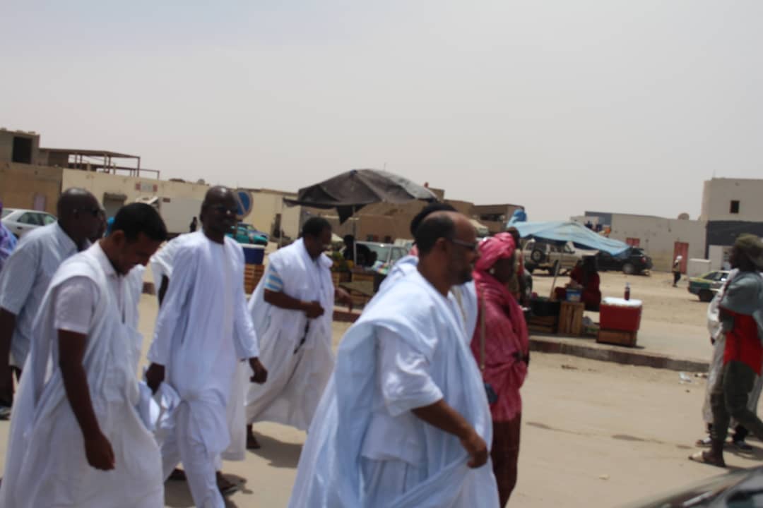 خلال الزيارة