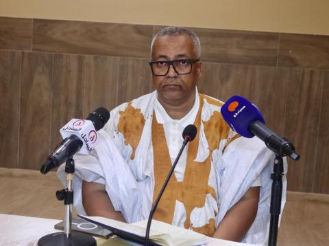 ولد أعمر يعلن ترشحه لمنصب نقيب المحامين