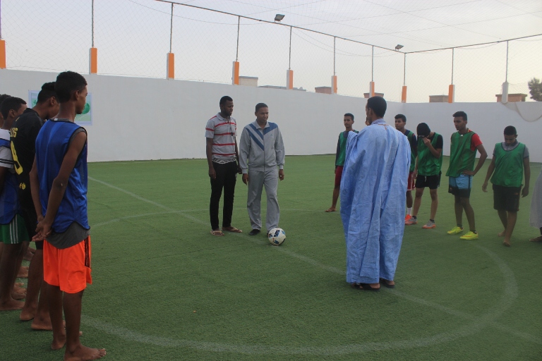صورة من انطلاق نهائي البطولة 