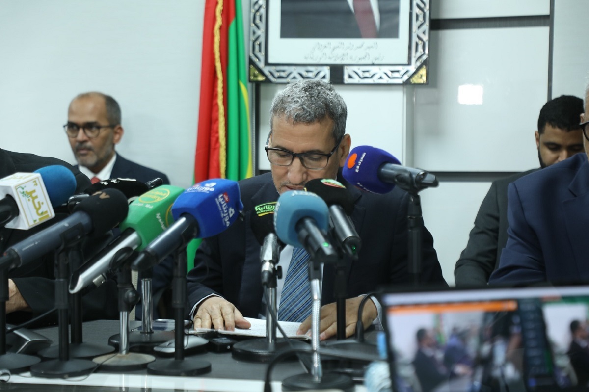 محمد الأمين الذهبي محافظ البنك المركزي الموريتاني