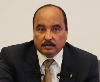 الرئيس الموريتاني محمد ولد عبد العزيز.