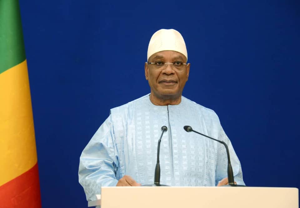 الرئيس المالي إبراهيم بوبكر كيتا