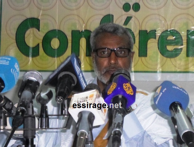 رئيس حزب الاتحاد والتغيير الموريتاني "حاتم" صالح ولد حننه (السراج)