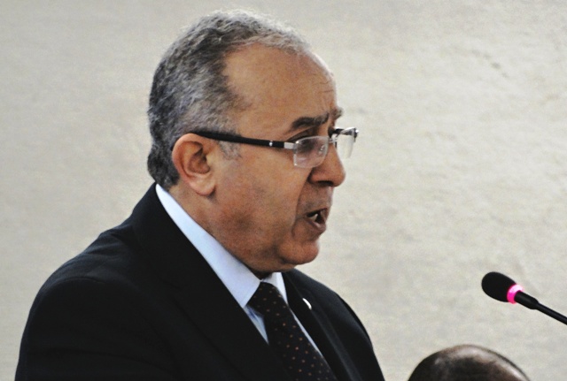 وزيرخارجية الجزاير رمضان لمعمامرة (أرشيف)