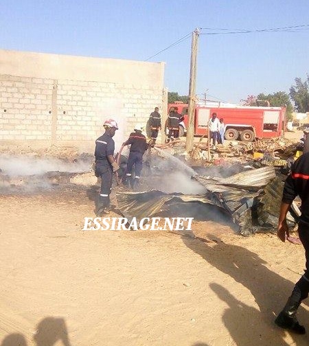 الحريق لحظة محاولة إطفائه المتأخرة