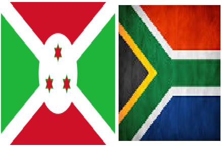 العلمان الإفريقي الجنوبي والبوروندي