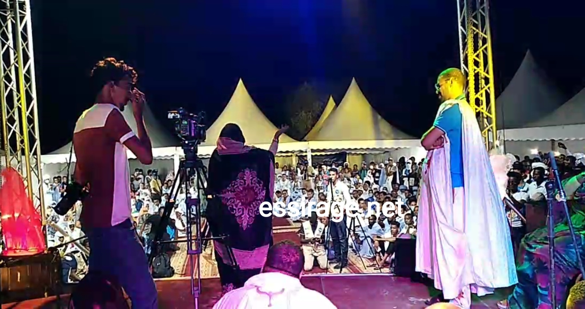 سهرة فنية تنظمها وزيرة العمل الاجتماعي