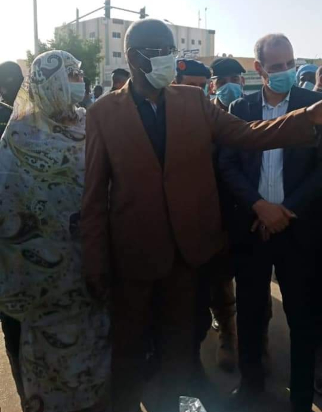 وزير الداخلية خلال جولته