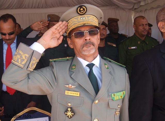  الفريق محمد الشيخ ولد محمد الأمين: قائد الأركان العامة للجيوش.