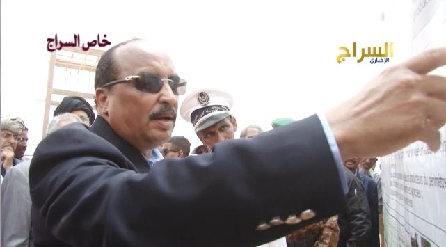 الرئيس الموريتاني يشير للأرقام التي وصفها بالكاذبة 