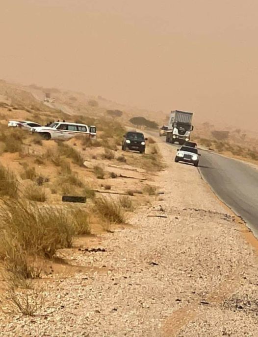 حادث سير على طريق نواذيبو (إرشيف)
