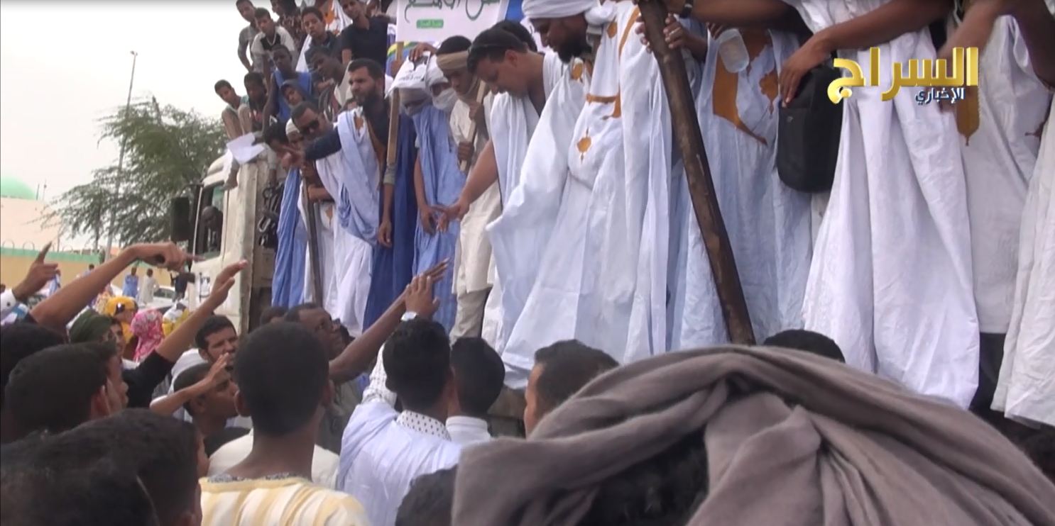لحظة حضور مفوض الشرطة 