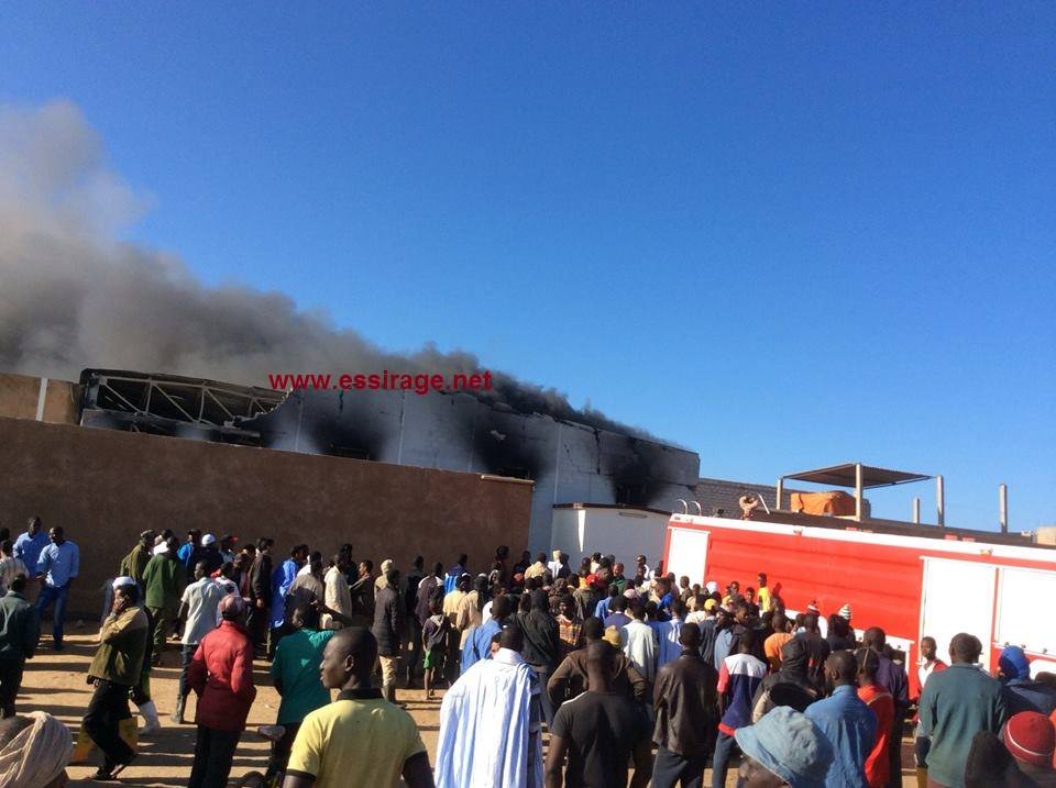 صورة من الحريق