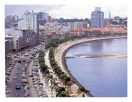منظر العاصمة لواندا