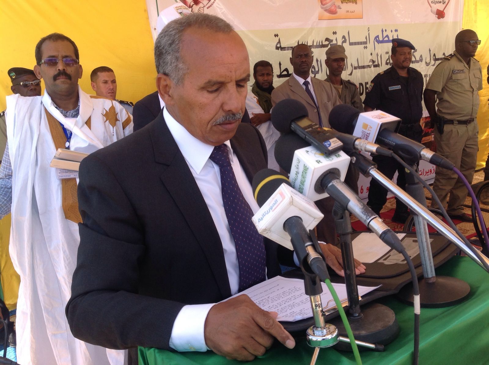 رئيس الرابطة عمدة بلدية زويرات 