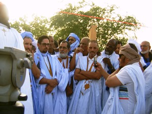 وزير الثقافة وبعض أنصاره 