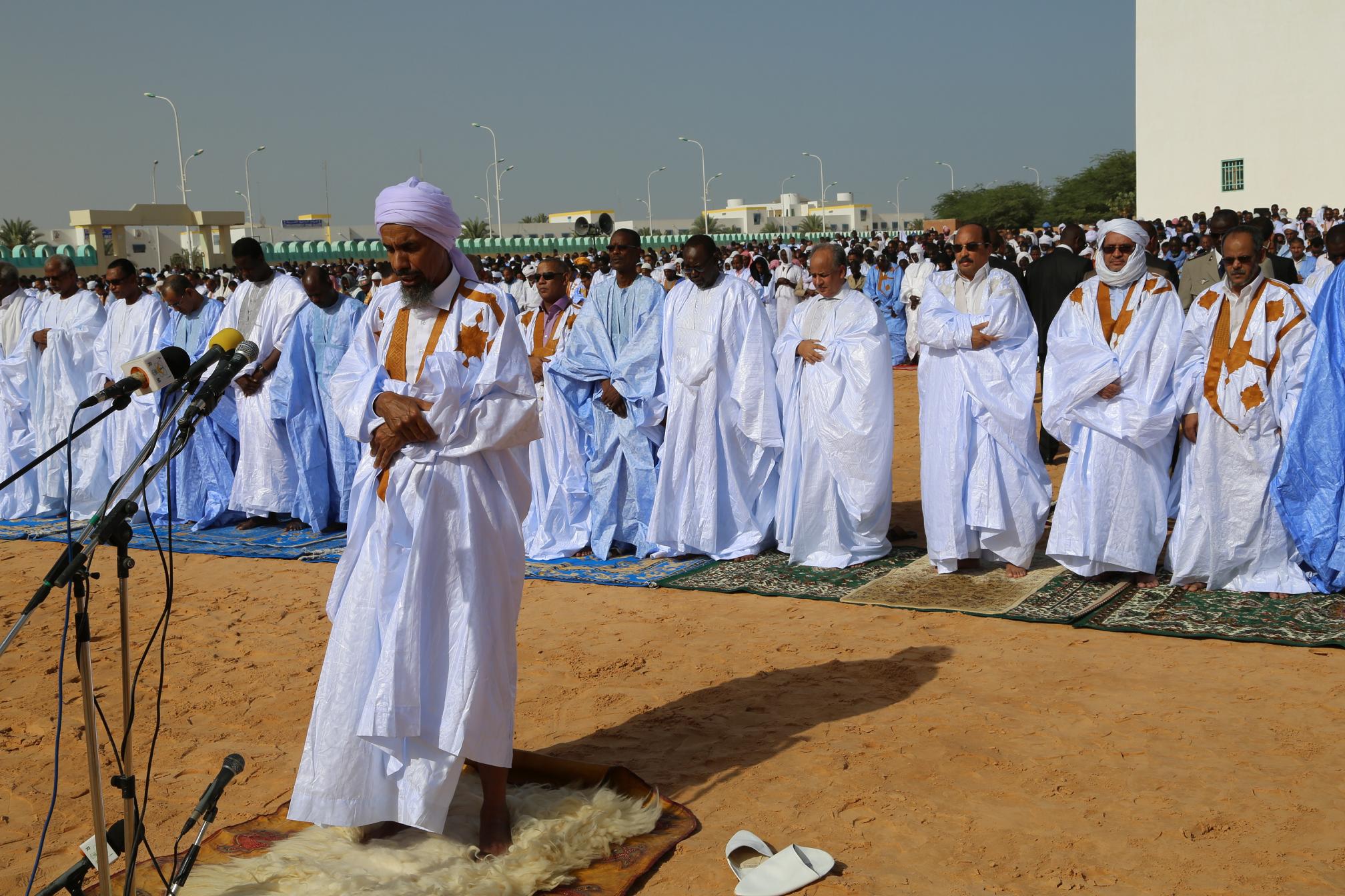 خلال صلاة العيد (إرشيف )