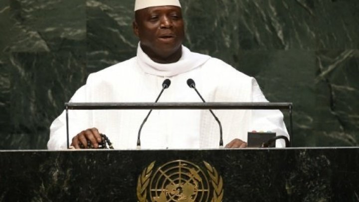 الرئيس الغامبي يحي جامي 