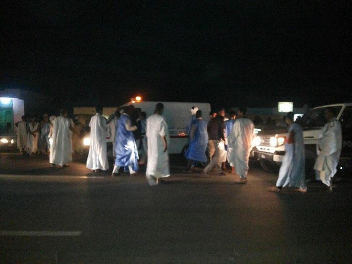 صورة من مكان الحادث