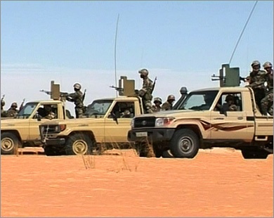 صورة لعناصر من الجيش الموريتاني