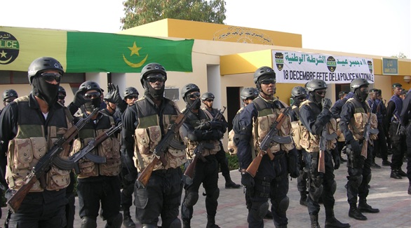 صورة من الشرطة الموريتانية