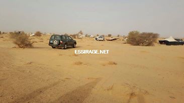 خيام في المنطقة 
