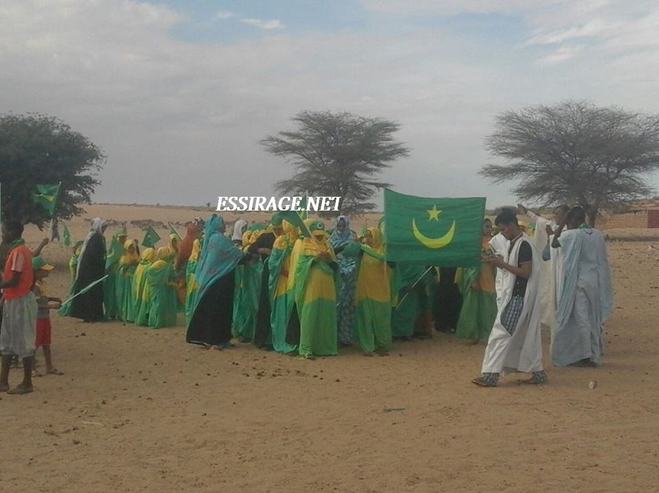 " جانب من الحضور النسوي للحفل "
