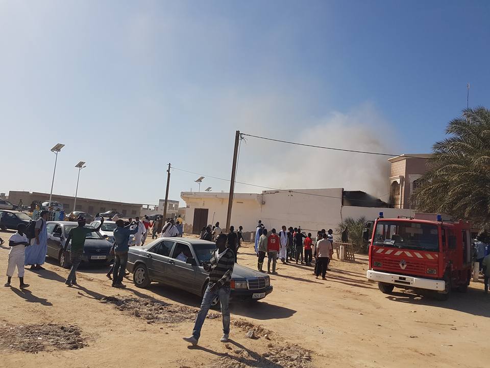 " صورة للحريق "