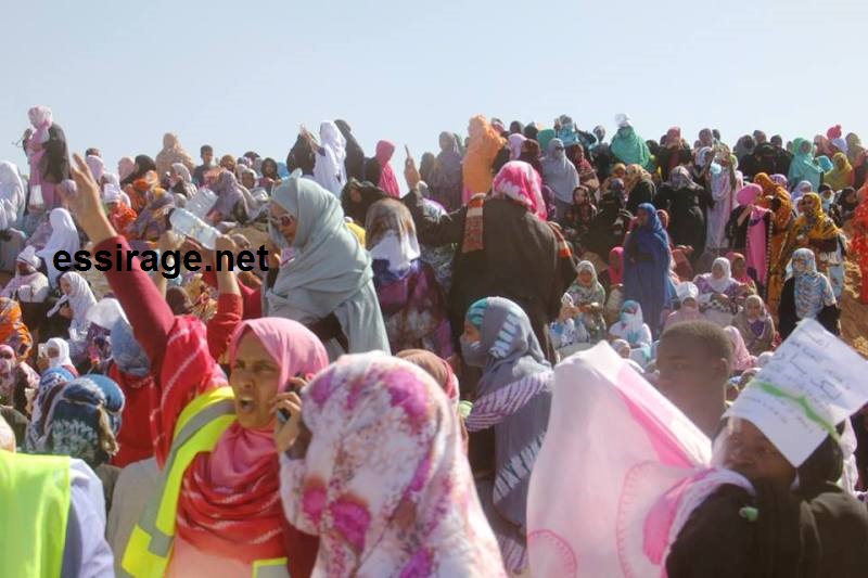 "سيدات يترقبن الحكم"