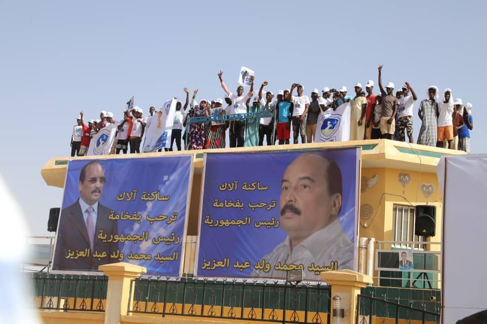 " جانب من الاستقبال فى ألاك"