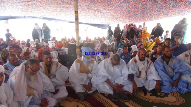 "جانب من الحضور "