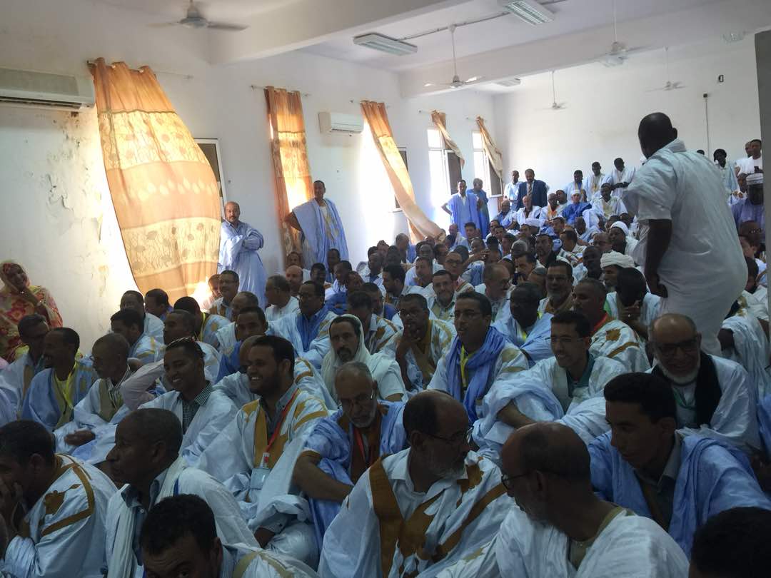 " جانب من الحضور للقاء اليوم "