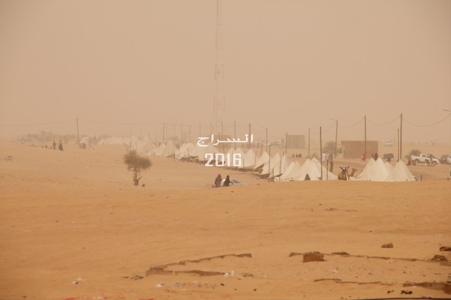 " جانب من الخيم "