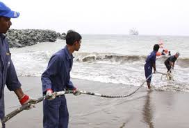 صورة من الكابل البحري 