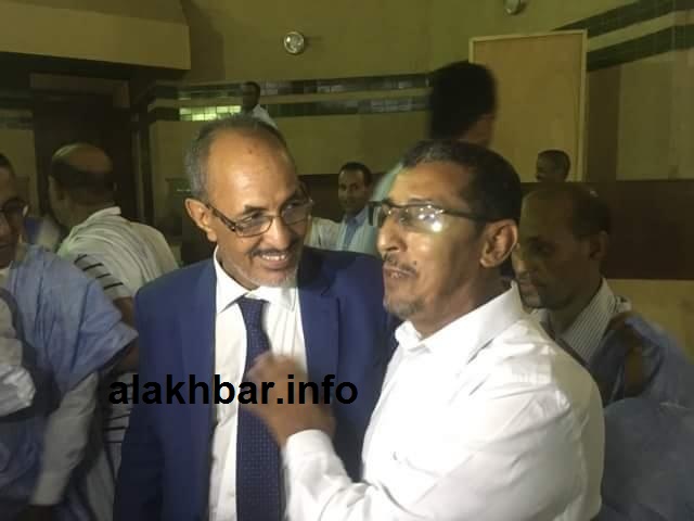 خلال إعلان النتائج مساء اليوم 