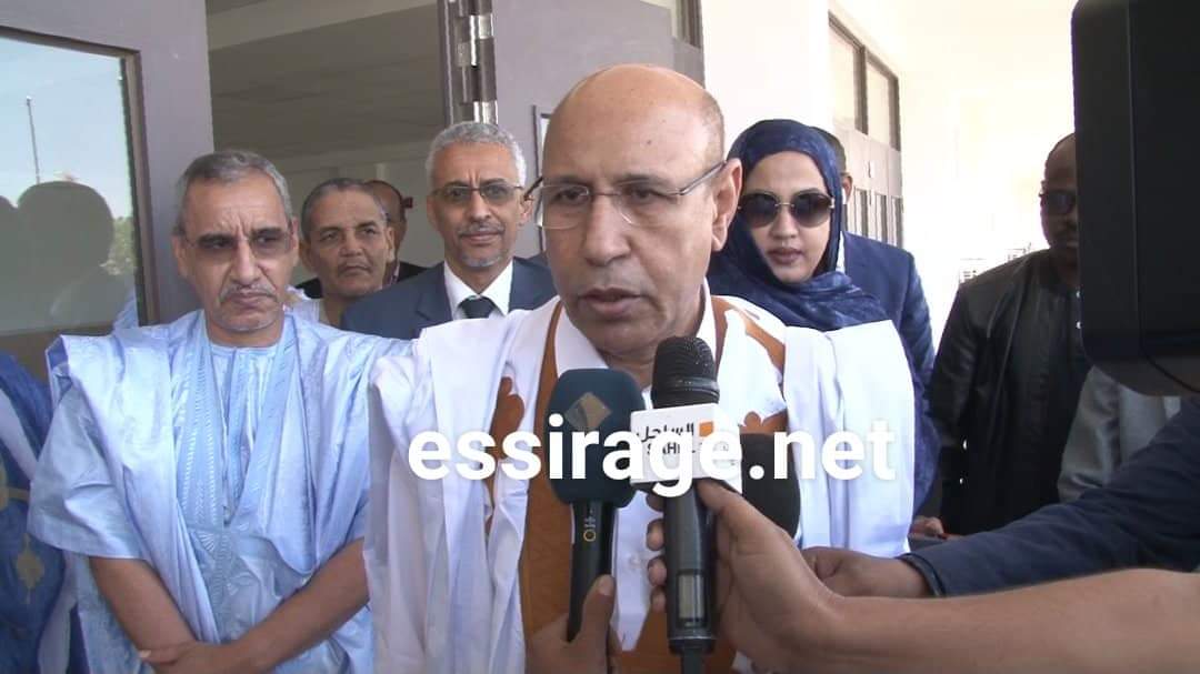 غزوانى خلال إدلائه بصوته