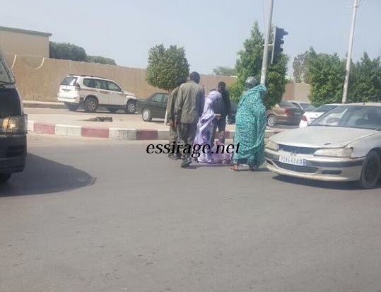 صورة من الاعتداء