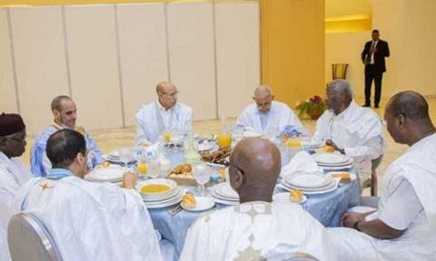 لقاء بين الرئيس غزواني وقيادات معارضة خلال شهر رمضان الماضي