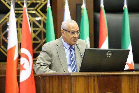 صورة من مشاركة الأمين العام لوزارة الصيد في المؤتمر