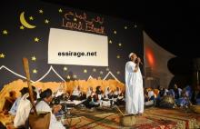 جانب من مصة مهرجان ليالي المدح في نسخته الثانية والمقام بالعاصمة نواكشوط (السراج)